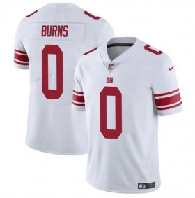 Cheap Men\'s New York Giants #0 Brian Burns White Vapor Untouchable Limited Football Stitched Jersey
