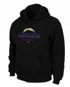 Wholesale Cheap Los Angeles Chargers Critical Victory Pullover Hoodie Black