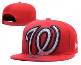 Wholesale Cheap MLB Washington Nationals Snapback Ajustable Cap Hat 2
