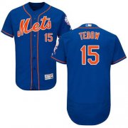 Wholesale Cheap Mets #15 Tim Tebow Blue Flexbase Authentic Collection Stitched MLB Jersey