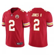 Wholesale Cheap Men's Kansas City Chiefs #2 Ronald Jones II Red Vapor Untouchable Limited Stitched Football Jersey