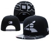 Wholesale Cheap MLB Chicago White Sox Snapback Ajustable Cap Hat