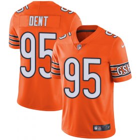 Wholesale Cheap Nike Bears #95 Richard Dent Orange Men\'s Stitched NFL Limited Rush Jersey