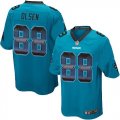 Wholesale Cheap Nike Panthers #88 Greg Olsen Blue Alternate Men's Stitched NFL Limited Strobe Jersey