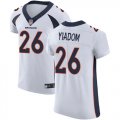 Wholesale Cheap Nike Broncos #26 Isaac Yiadom White Men's Stitched NFL Vapor Untouchable Elite Jersey