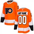 Wholesale Cheap Men's Adidas Flyers Personalized Authentic Orange Home NHL Jersey