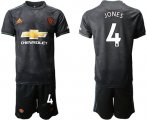 Wholesale Cheap Manchester United #4 Jones Third Soccer Club Jersey