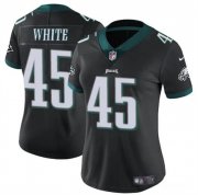 Cheap Women's Philadelphia Eagles #45 Devin White Black Vapor Untouchable Limited Football Stitched Jersey(Run Small)