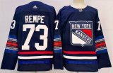 Cheap Men's New York Rangers #73 Matt Rempe Navy Alternate Authentic Jersey