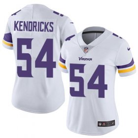 Wholesale Cheap Nike Vikings #54 Eric Kendricks White Women\'s Stitched NFL Vapor Untouchable Limited Jersey