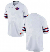 Wholesale Cheap Men's Florida Gators White Blank Football Player Performance Jersey