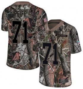 Wholesale Cheap Nike Vikings #71 Riley Reiff Camo Men\'s Stitched NFL Limited Rush Realtree Jersey