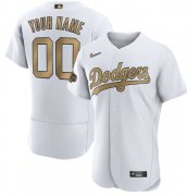 Wholesale Cheap Men's Los Angeles Dodgers Active Player Custom White 2022 All-Star Flex Base Stitched MLB Jersey