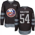 Wholesale Cheap Adidas Islanders #54 Oliver Wahlstrom Black 1917-2017 100th Anniversary Stitched NHL Jersey