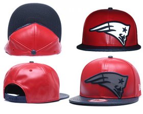 Wholesale Cheap NFL New England Patriots Team Logo Red Reflective Adjustable Hat G106