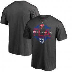 Wholesale Cheap Philadelphia Phillies Majestic 2019 Spring Training Grapefruit League Winner T-Shirt Gray