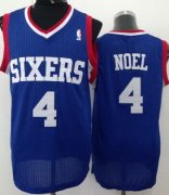 Wholesale Cheap Philadelphia 76ers #4 Nerlens Noel Blue Swingman Jersey