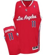 Wholesale Cheap Los Angeles Clippers #11 Jamal Crawford Red Swingman Jersey