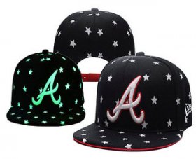 Wholesale Cheap MLB Atlanta Braves Snapback Ajustable Cap Hat YD 4