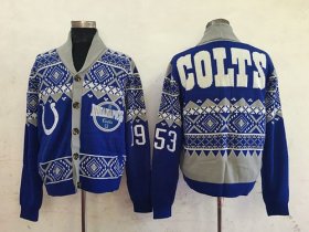 Wholesale Cheap Nike Colts Men\'s Ugly Sweater