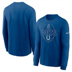 Wholesale Cheap Indianapolis Colts Nike Icon Legend Performance Long Sleeve T-Shirt Royal