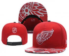 Wholesale Cheap Detroit Red Wings Snapback Ajustable Cap Hat YD