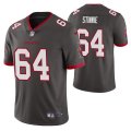 Wholesale Cheap Men's Tampa Bay Buccaneers #64 Aaron Stinnie Gray Vapor Untouchable Limited Stitched Jersey