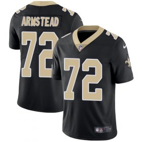 Wholesale Cheap Nike Saints #72 Terron Armstead Black Team Color Men\'s Stitched NFL Vapor Untouchable Limited Jersey