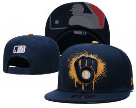 Wholesale Cheap 2021 MLB Milwaukee Brewers Hat GSMY 0725