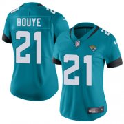 Wholesale Cheap Nike Jaguars #21 A.J. Bouye Teal Green Alternate Women's Stitched NFL Vapor Untouchable Limited Jersey
