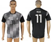 Wholesale Cheap Germany #11 Reus Black Soccer Country Jersey