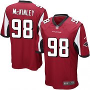 Wholesale Cheap Nike Falcons #98 Takkarist McKinley Red Team Color Youth Stitched NFL Elite Jersey