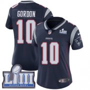 Wholesale Cheap Nike Patriots #10 Josh Gordon Navy Blue Team Color Super Bowl LIII Bound Women's Stitched NFL Vapor Untouchable Limited Jersey