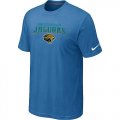Wholesale Cheap Nike NFL Jacksonville Jaguars Heart & Soul NFL T-Shirt Indigo Blue