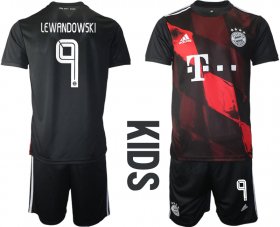 Wholesale Cheap 2021 Bayern Munich away youth 9 soccer jerseys
