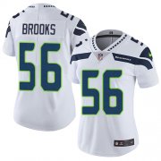 Wholesale Cheap Nike Seahawks #56 Jordyn Brooks White Women's Stitched NFL Vapor Untouchable Limited Jersey