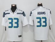 Wholesale Cheap Men's Seattle Seahawks #33 Jamal Adams White 2020 Vapor Untouchable Stitched NFL Nike Limited Jersey