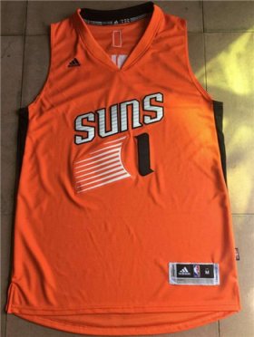Wholesale Cheap Men\'s Phoenix Suns adidas Booker Replica Jersey - Orange