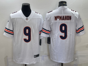 Wholesale Cheap Men's Chicago Bears #9 Jim McMahon White 2022 Vapor Untouchable Stitched NFL Nike Limited Jersey