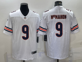 Wholesale Cheap Men\'s Chicago Bears #9 Jim McMahon White 2022 Vapor Untouchable Stitched NFL Nike Limited Jersey