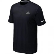 Wholesale Cheap Nike Seattle Seahawks Super Bowl XLVIII Champions Trophy Collection Locker Room T-Shirt Black