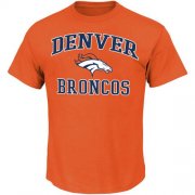 Wholesale Cheap Denver Broncos Majestic Big And Tall Heart & Soul III T-Shirt Orange