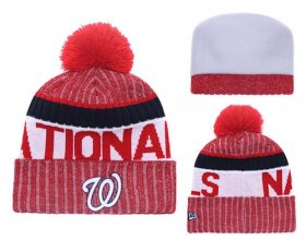 Wholesale Cheap MLB Washington Nationals Logo Stitched Knit Beanies 001
