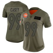 Wholesale Cheap Nike Broncos #99 Jurrell Casey Camo Women's Stitched NFL Limited 2019 Salute To Service Jersey