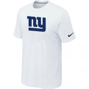 Wholesale Cheap NFL New York Giants Sideline Legend Authentic Logo T-Shirt White