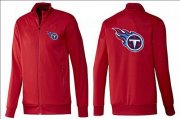 Wholesale Cheap NFL Tennessee Titans Team Logo Jacket Red