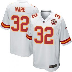 Wholesale Cheap Nike Chiefs #32 Spencer Ware White Youth Stitched NFL Elite Jersey