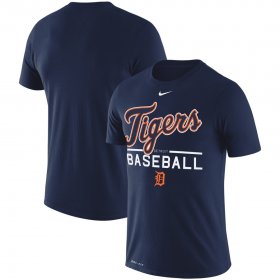 Wholesale Cheap Detroit Tigers Nike Practice Performance T-Shirt Navy