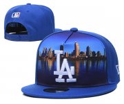 Wholesale Cheap Los Angeles Dodgers Stitched Snapback Hats 040