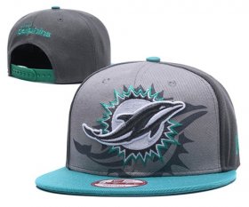Wholesale Cheap NFL Miami Dolphins Stitched Snapback Hats 070